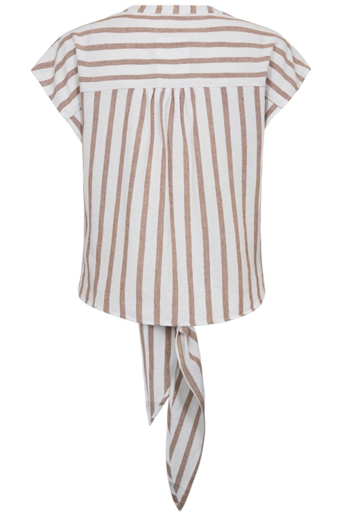 FQLAVISCO BLOUSE 205911 BRILLIANT WHITE W BURRO